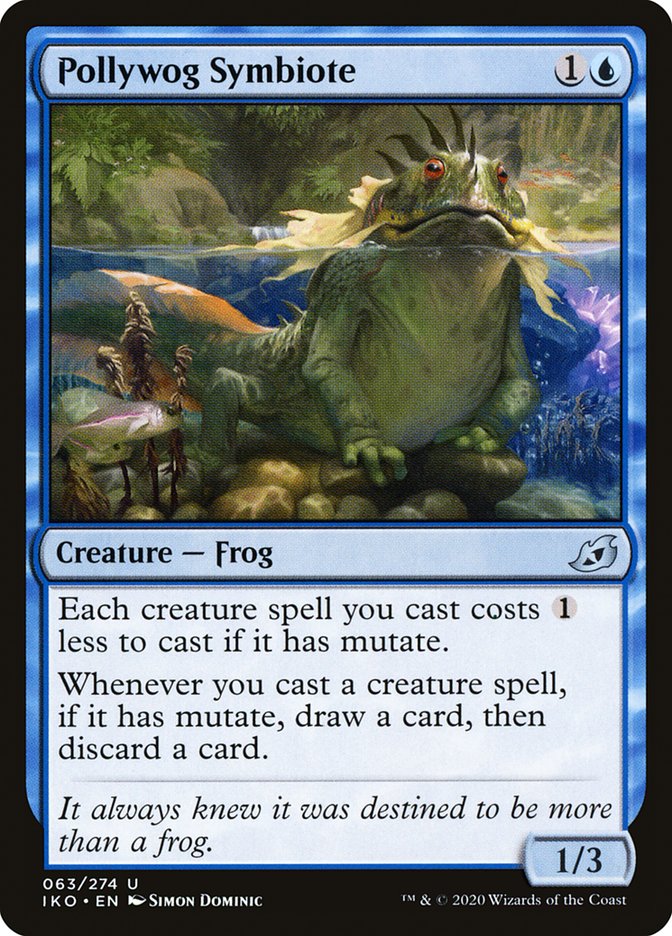 Pollywog Symbiote [Ikoria: Lair of Behemoths] [Foil]