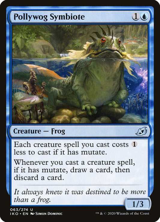 Pollywog Symbiote [Ikoria: Lair of Behemoths] [Foil]