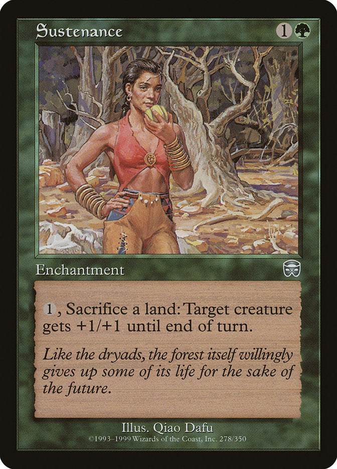 Sustenance [Mercadian Masques] [Foil]