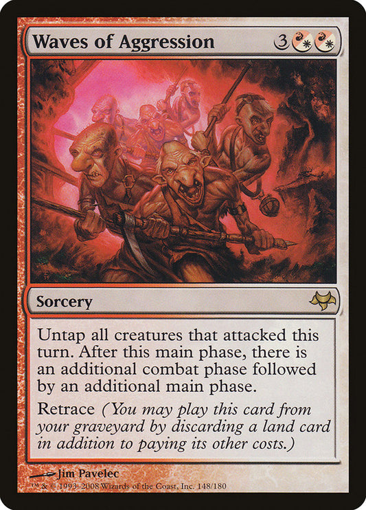 Waves of Aggression [Eventide] [Foil]
