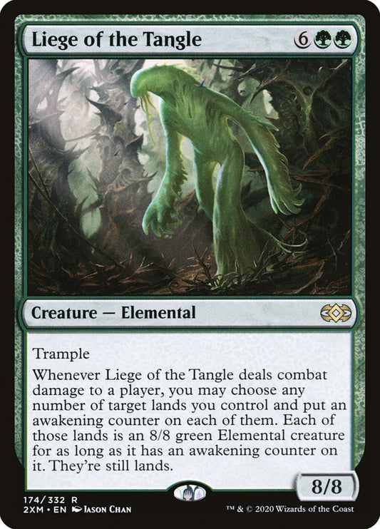 Liege of the Tangle [Double Masters] [Foil]