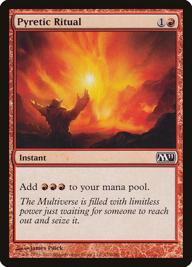 Pyretic Ritual [Core Set 2011] [Foil]