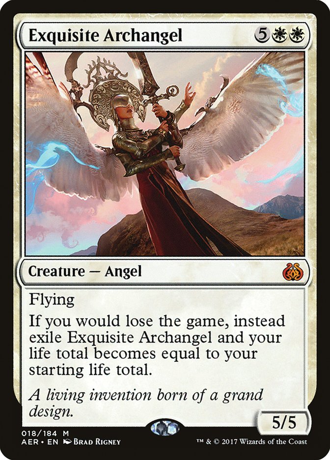 Exquisite Archangel [Aether Revolt] [Foil]