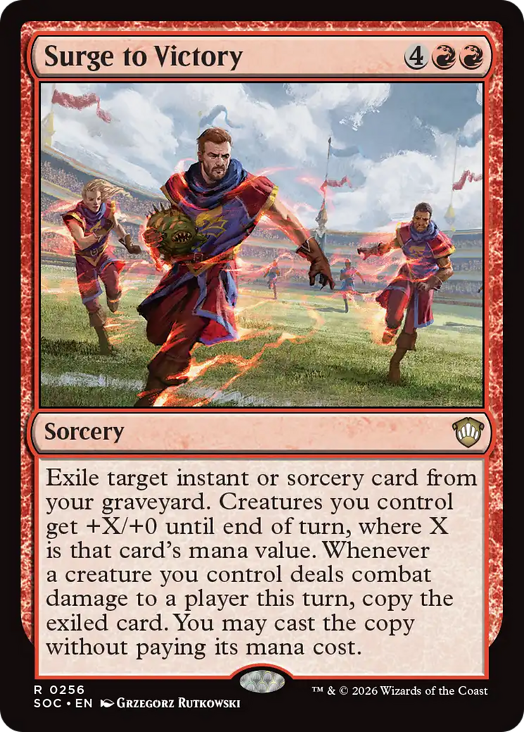 Surge to Victory [Secrets of Strixhaven Commander] [Foil]