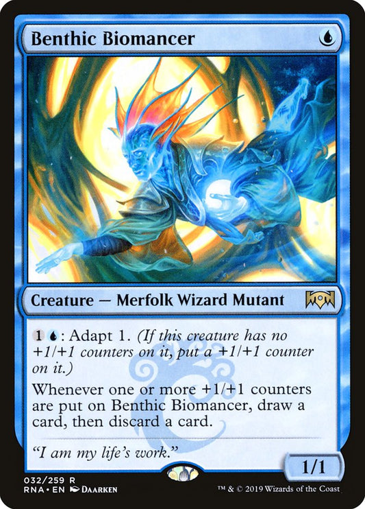 Benthic Biomancer [Ravnica Allegiance] [Foil]