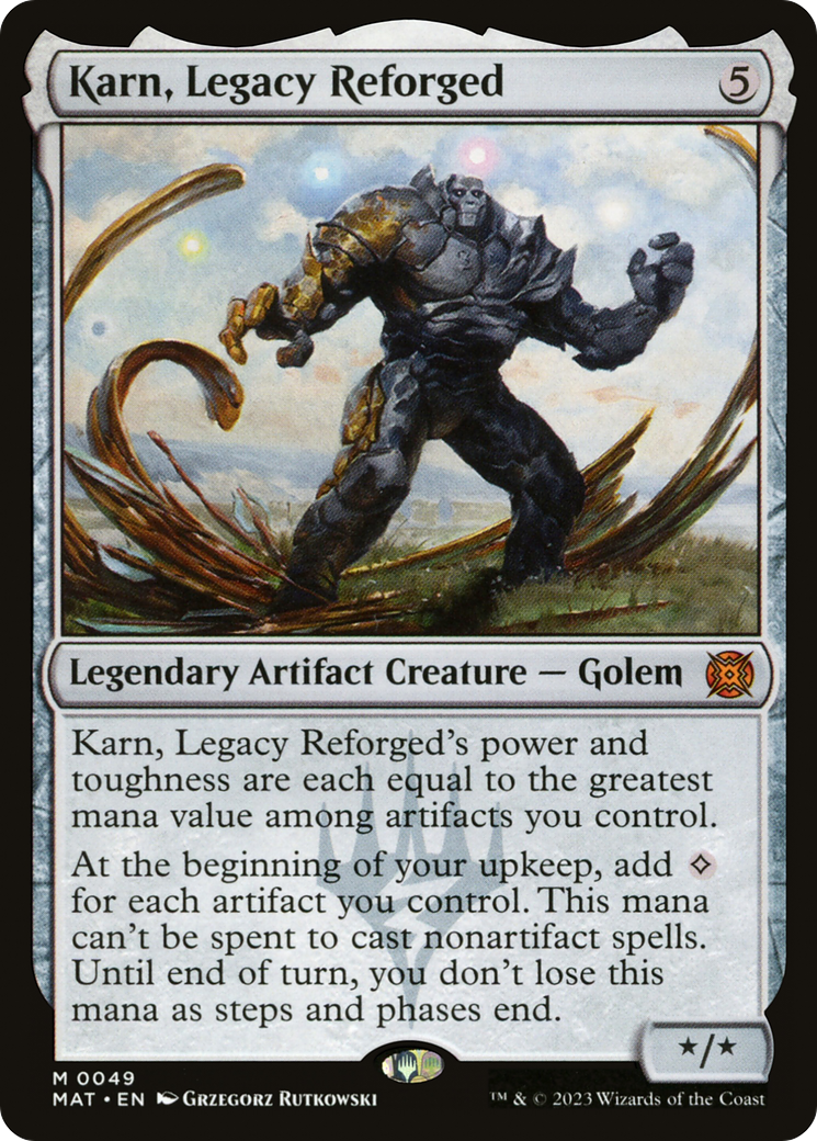 Karn, Legacy Reforged [March of the Machine: The Aftermath] [Foil]