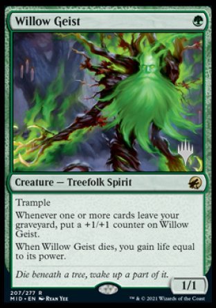 Willow Geist (Promo Pack) [Innistrad: Midnight Hunt Promos] [Foil]