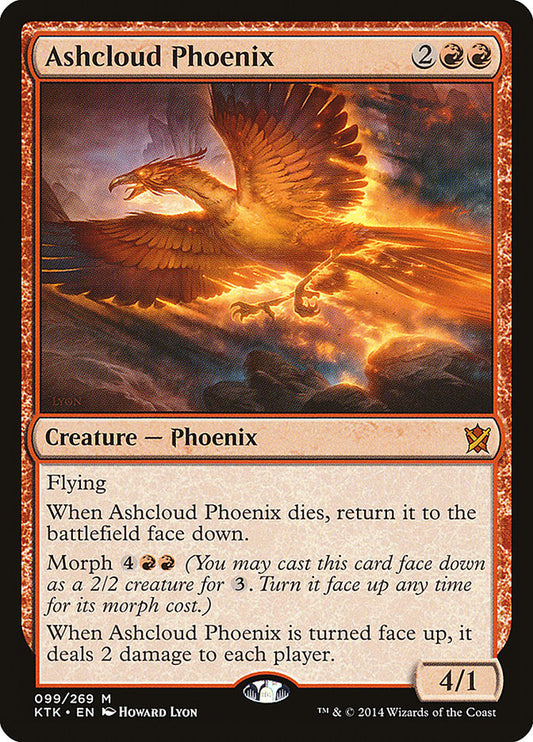 Ashcloud Phoenix [Khans of Tarkir] [Foil]