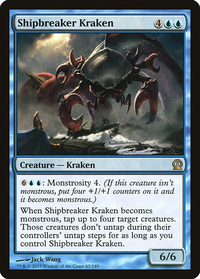 Shipbreaker Kraken [Theros] [Foil]