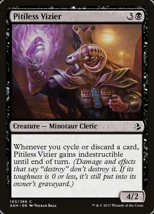 Pitiless Vizier [Amonkhet] [Foil]