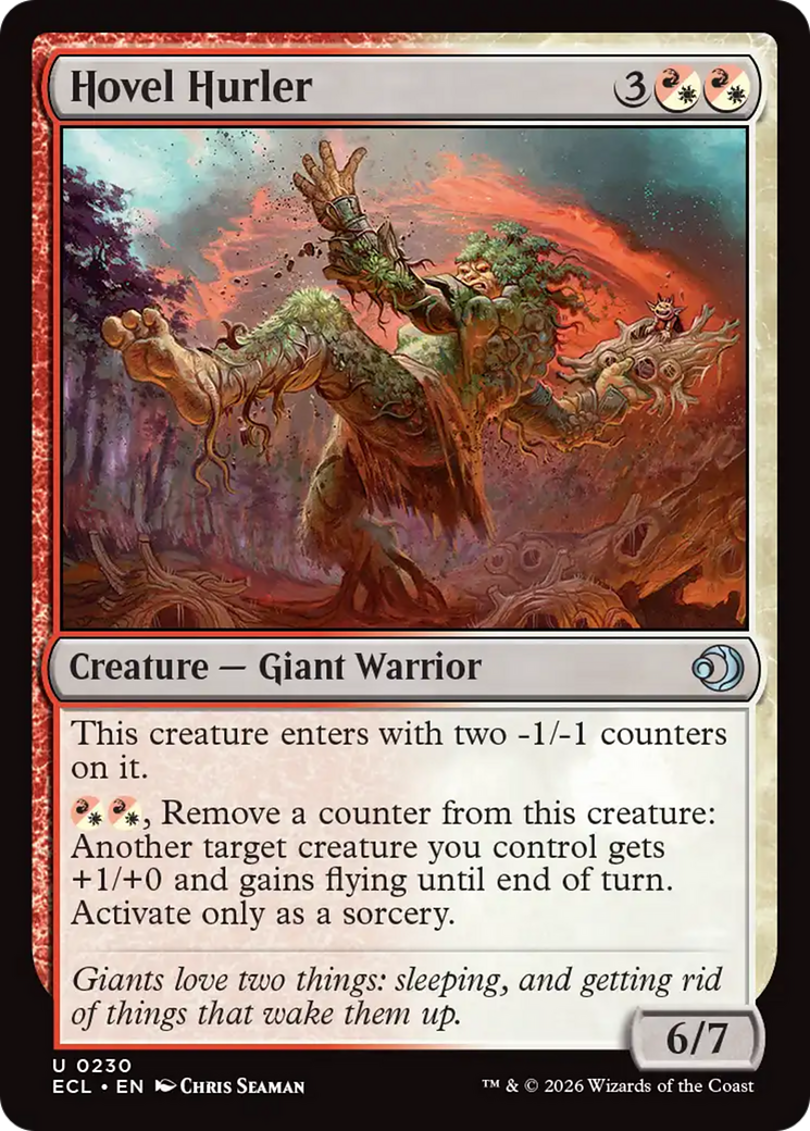 Hovel Hurler [Lorwyn Eclipsed] [Foil]