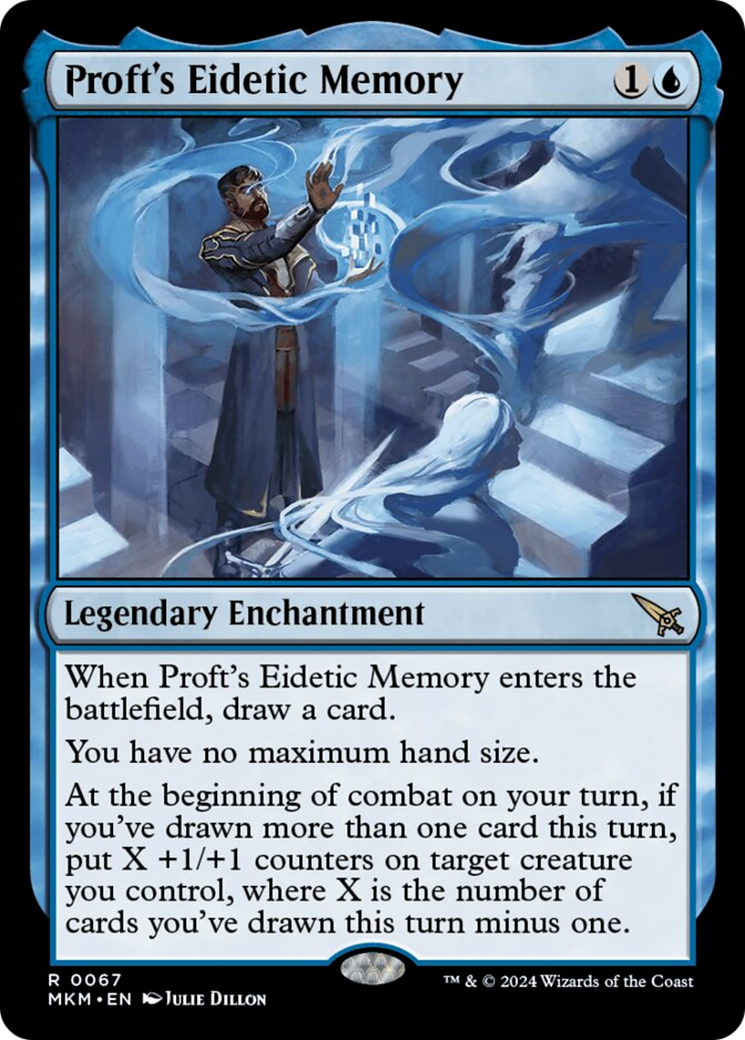 Proft's Eidetic Memory [Murders at Karlov Manor] [Foil]