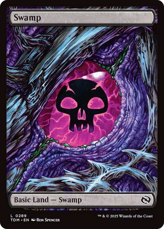Swamp (0289) [Tarkir: Dragonstorm] [Foil]