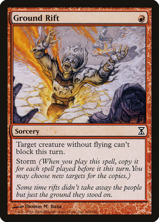 Ground Rift [Time Spiral] [Foil]