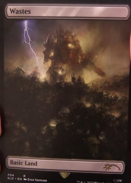 Wastes (704) (Extended Art) [Secret Lair Drop Promos] [Foil]