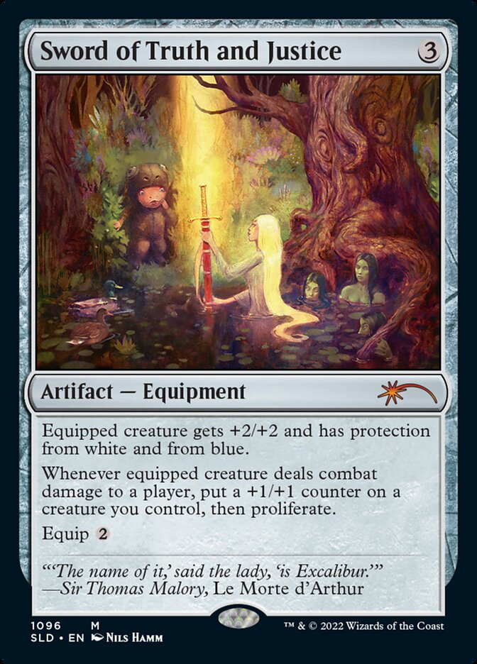 Sword of Truth and Justice [Secret Lair Drop Series] [Foil]