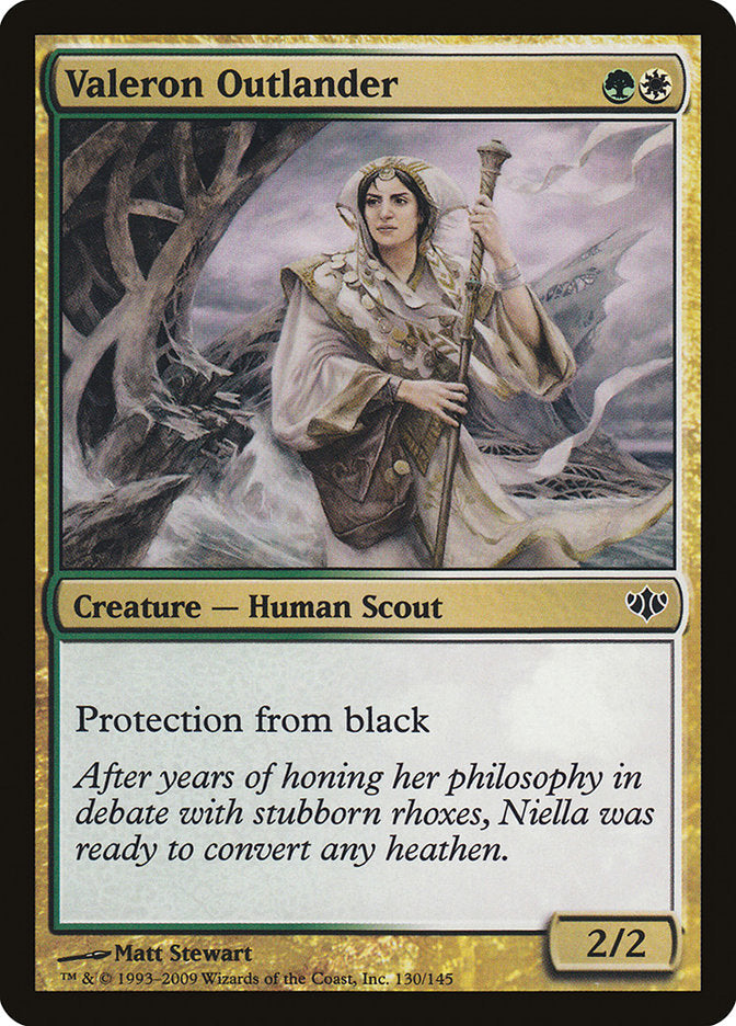 Valeron Outlander [Conflux] [Foil]