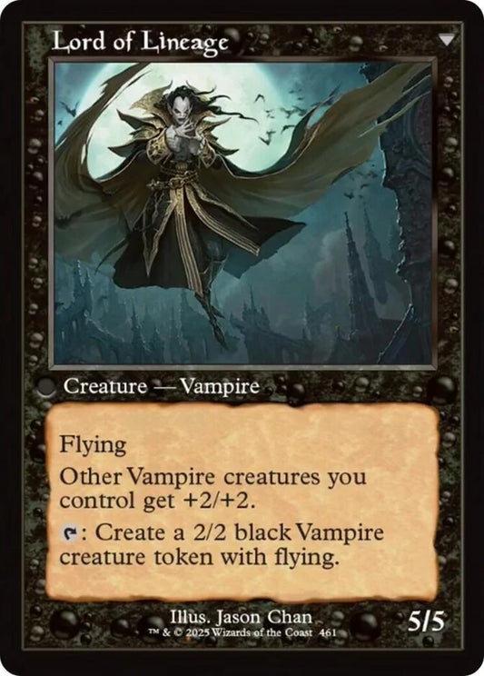 Bloodline Keeper // Lord of Lineage (Retro Frame) [Innistrad Remastered] [Foil]