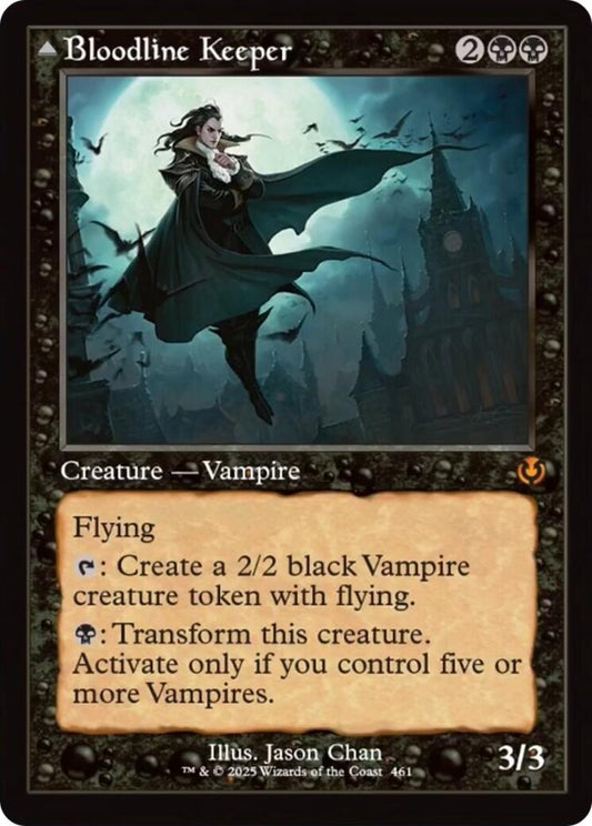 Bloodline Keeper // Lord of Lineage (Retro Frame) [Innistrad Remastered] [Foil]