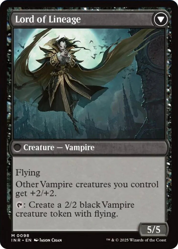 Bloodline Keeper // Lord of Lineage [Innistrad Remastered] [Foil]