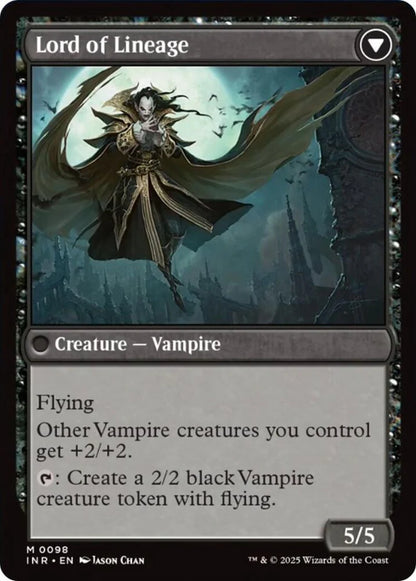 Bloodline Keeper // Lord of Lineage [Innistrad Remastered] [Foil]