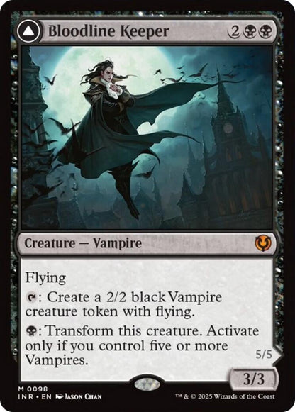 Bloodline Keeper // Lord of Lineage [Innistrad Remastered] [Foil]