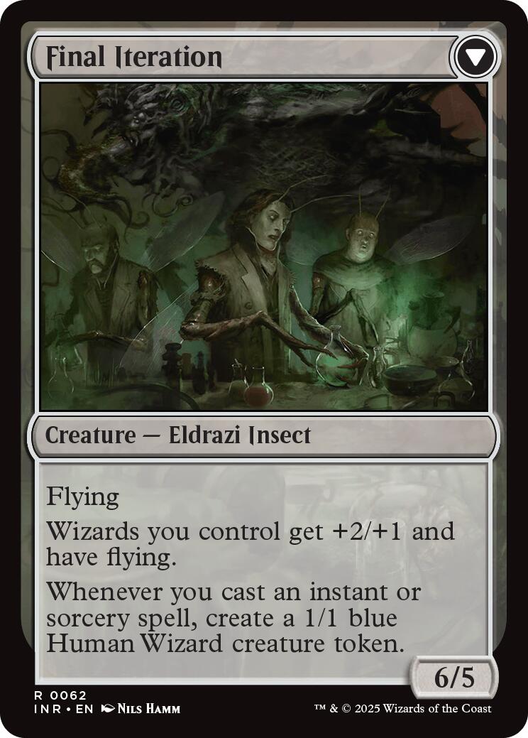 Docent of Perfection // Final Iteration [Innistrad Remastered] [Foil]