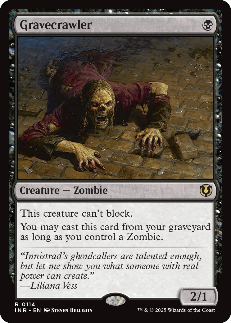 Gravecrawler [Innistrad Remastered] [Foil]