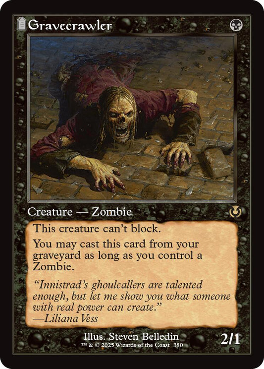 Gravecrawler (Retro Frame) [Innistrad Remastered] [Foil]
