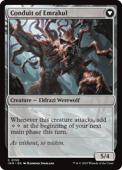 Conduit of Storms // Conduit of Emrakul [Innistrad Remastered] [Foil]
