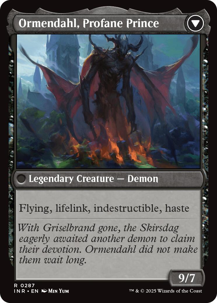 Westvale Abbey // Ormendahl, Profane Prince [Innistrad Remastered] [Foil]