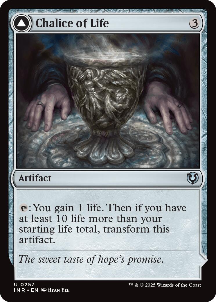 Chalice of Life // Chalice of Death [Innistrad Remastered] [Foil]