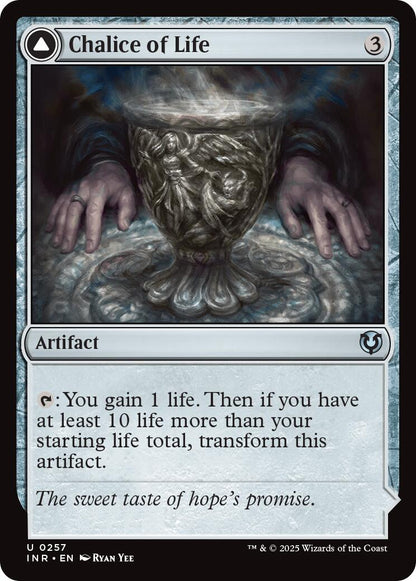 Chalice of Life // Chalice of Death [Innistrad Remastered] [Foil]