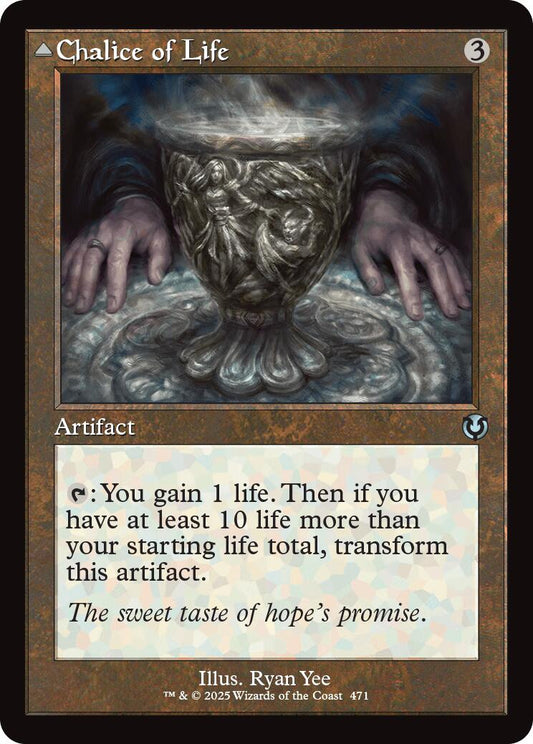 Chalice of Life // Chalice of Death (Retro Frame) [Innistrad Remastered] [Foil]
