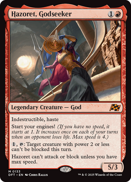 Hazoret, Godseeker [Aetherdrift] [Foil]