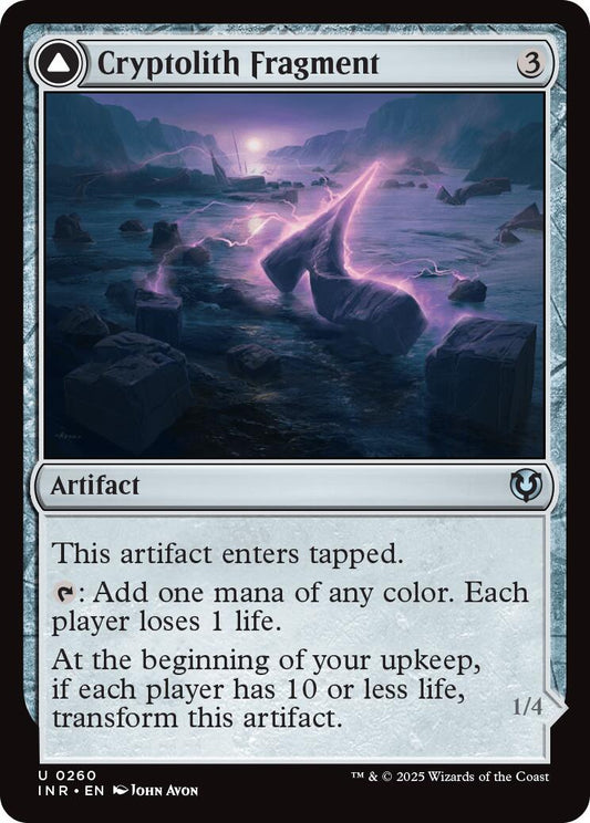 Cryptolith Fragment // Aurora of Emrakul [Innistrad Remastered] [Foil]
