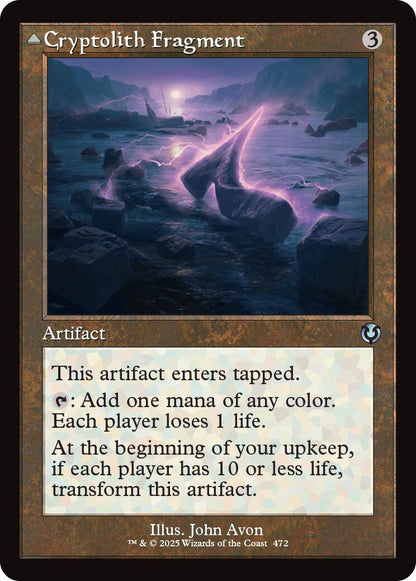 Cryptolith Fragment // Aurora of Emrakul (Retro Frame) [Innistrad Remastered] [Foil]