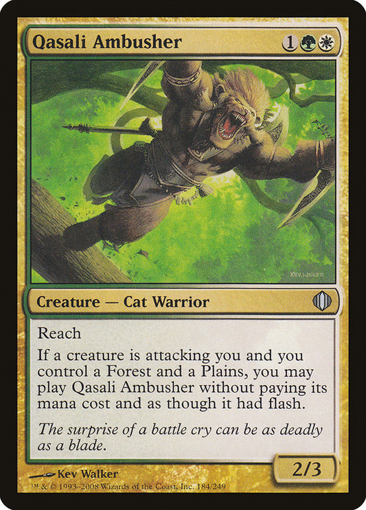 Qasali Ambusher [Shards of Alara] [Foil]