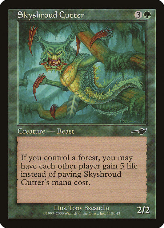 Skyshroud Cutter [Nemesis] [Foil]