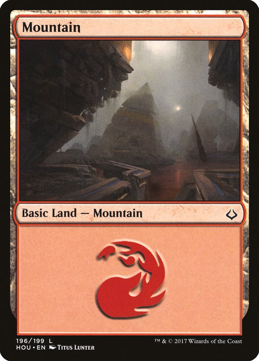 Mountain (196) [Hour of Devastation] [Foil]