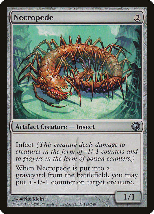 Necropede [Scars of Mirrodin] [Foil]