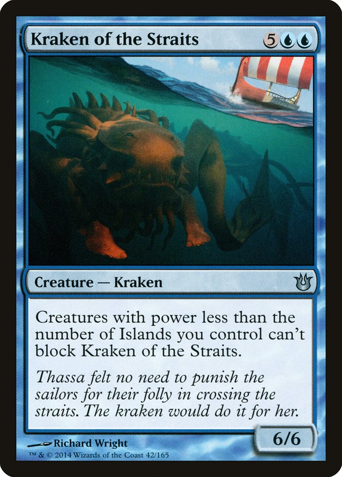 Kraken of the Straits [Born of the Gods] [Foil]