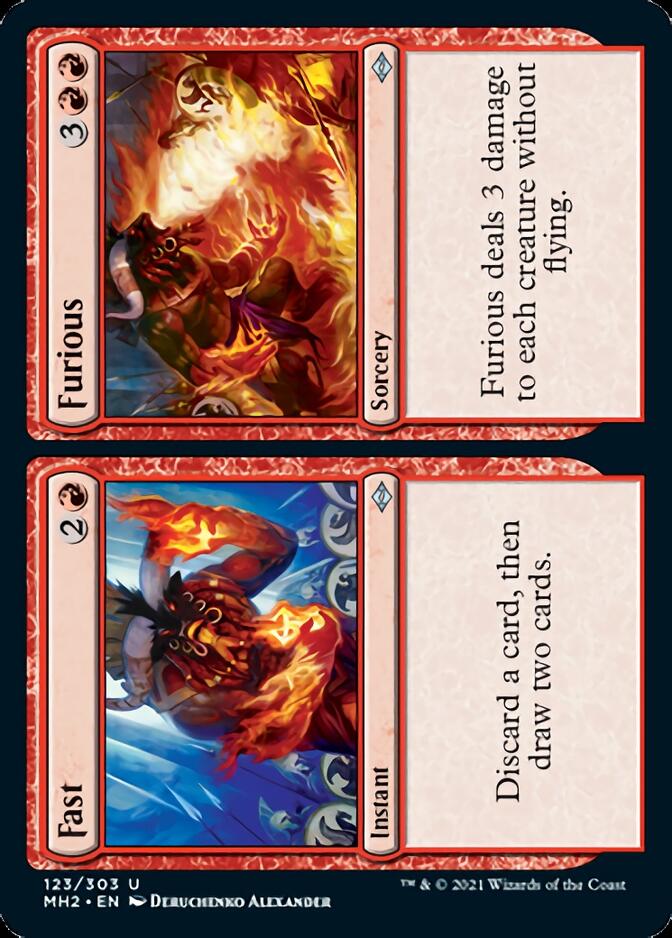Fast // Furious [Modern Horizons 2] [Foil]