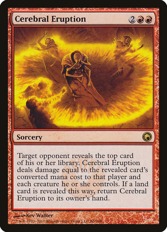 Cerebral Eruption [Scars of Mirrodin] [Foil]