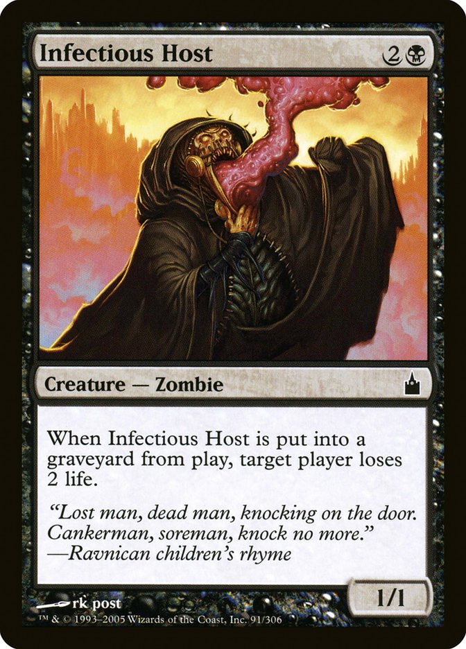 Infectious Host [Ravnica: City of Guilds] [Foil]