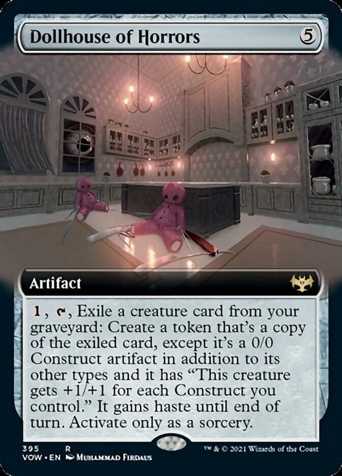 Dollhouse of Horrors (Extended Art) [Innistrad: Crimson Vow] [Foil]
