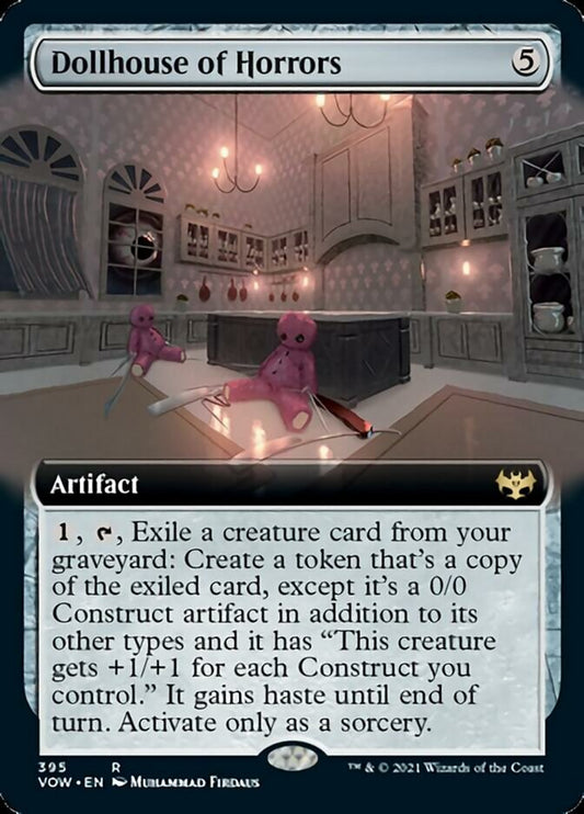 Dollhouse of Horrors (Extended Art) [Innistrad: Crimson Vow] [Foil]
