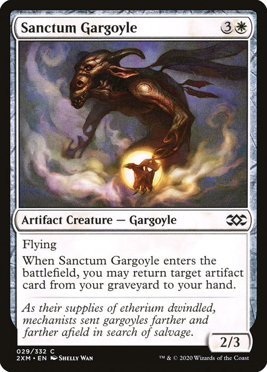 Sanctum Gargoyle [Double Masters] [Foil]