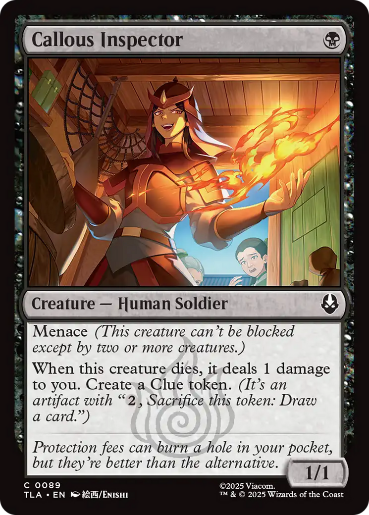 Callous Inspector [Avatar: The Last Airbender] [Foil]