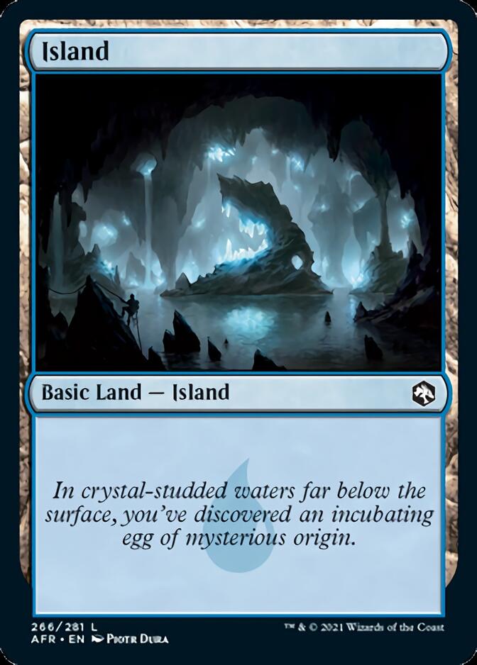 Island (266) [Dungeons & Dragons: Adventures in the Forgotten Realms] [Foil]